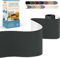 KING MOUNTAIN Canvas Repair Tape,Outdoor Gear Patch, 4×63 Inches,Waterproof,Self-Adhesive for Repairing Boat Covers,Sun Shades,Sofas,Tents,Lounge Chairs,Awnings (Dark Grey)