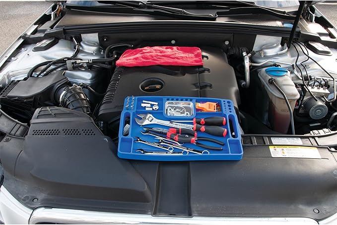 Performance Tool W1294 Fender Buddy Flexible Tray - Portable and Durable Fender Cover for Auto Repair and Maintenance Jobs