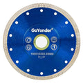 GoYonder Super Thin 7" Grinder Blades Tile Blade, Diamond Saw Blade for Cutting Porcelain Tiles Granite, 180mm Tile Cutting Blade for Angle Grinder