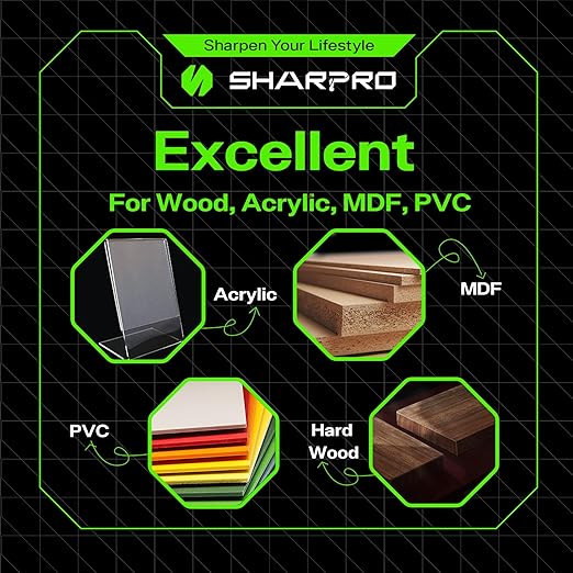 Upcut Spiral Router Bit 1/8 Inch Shank 1mm Cutting Dia. Upcut CNC Router Bit Solid Carbide PCB Milling Bits Ideal for Wood Cutting, Slot Mortise, Engraving