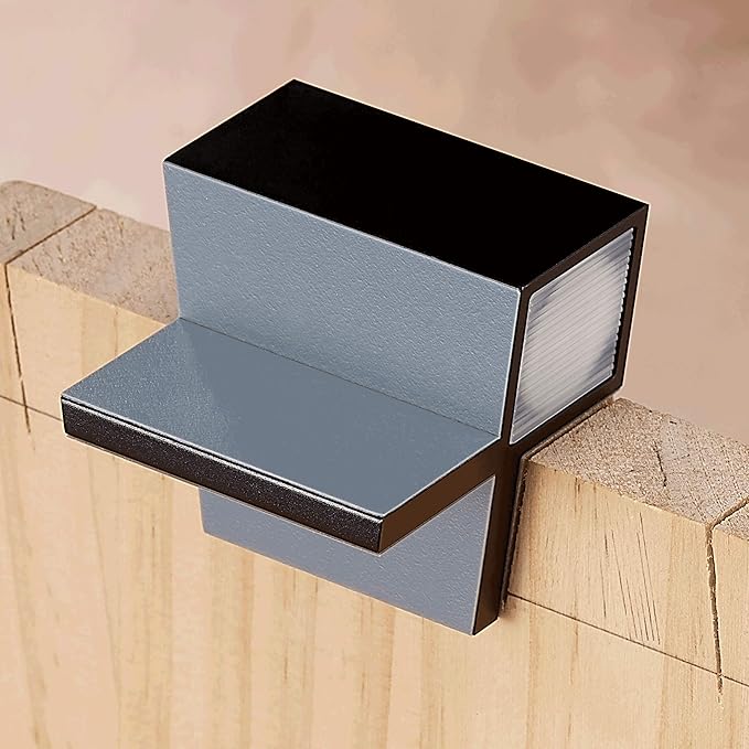 Dovetail Saw Guide – 1:8 Angle for Hard Wood – CNC Machined Magnetic Layout Tool for Accurate Joinery, Marking Lines, and Hand-Cut Woodworking Projects