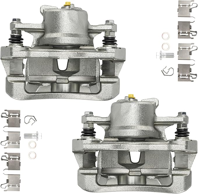 Torchbeam Front Brake Calipers Set for Toyota 2009-2018 Corolla, Toyota 2019 Corolla 1.8L, Scion 2008-2014 xD, Front Left and Front Right Calipers Replace # 19P3434+19P3435