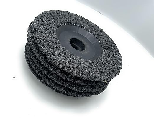 SIGNI 5 Pack SiC Plastic Back Grinding Wheel for Granite/Marble/Concrete and Glasses (4.5 INCH, 36 GRIT)