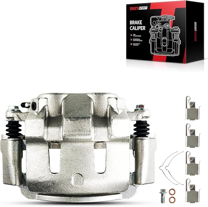 Torchbeam Front Brake Caliper Left for Ford 1999-2004 F-250 Super Duty, Ford 1999-2004 F-350 Super Duty, Ford 2000-2005 Excursion, Front Left Caliper Replace # 18B4791