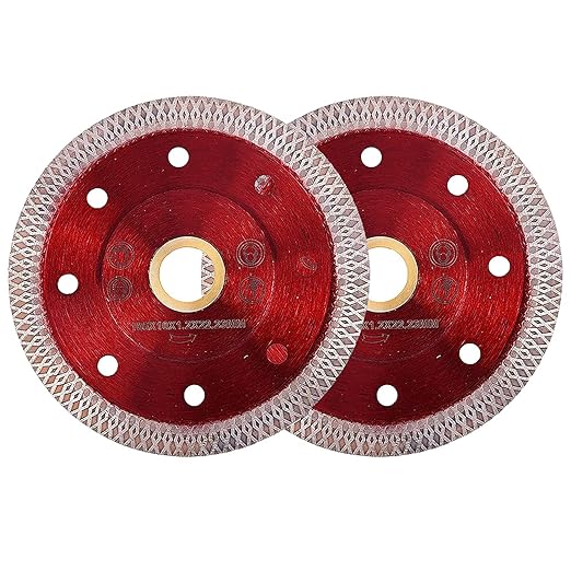 GoYonder 4.5 Inch Super Thin Tile Saw Blade, Diamond Blade for Angle Grinder, Dry Wet Tile Blade for Ceramic Tile, Concrete, Granite Cutting