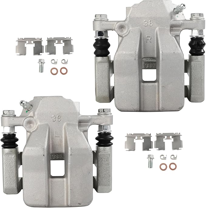 cciyu Rear Left & Right Brake Calipers Assembly w/Bracket 19B7049 19B7048 2012 2013 2014 2015 2016 2017 2018 For Toyota For RAV4