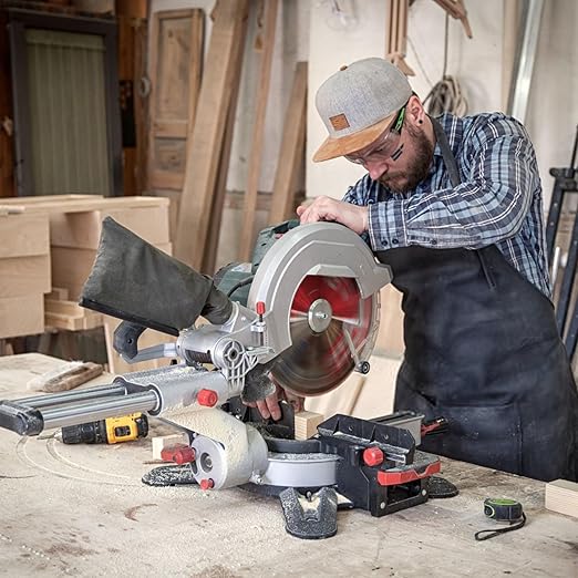 10-Inch Circular Saw Blade, 80-Tooth Carbide-Tipped Ultra-Fine Finish Professional Woodworking Blade for Smooth Cuts Compatible with Miter & Table Saws