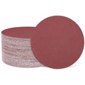 HARFINGTON 100 Pcs 6 Inch Sanding Disc 180 Grit Hook and Loop Sandpaper Random Orbital Sander Pads for Woodworking Automotive Metal Polishing