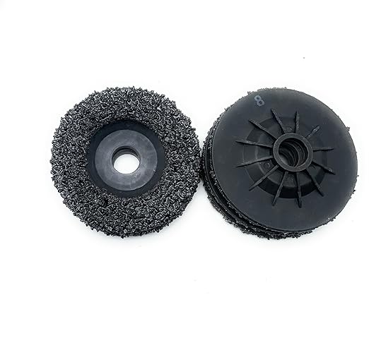 SIGNI 5 Pack SiC Plastic Back Grinding Wheel for Granite/Marble/Concrete and Glasses (4.5 INCH, 8 GRIT)
