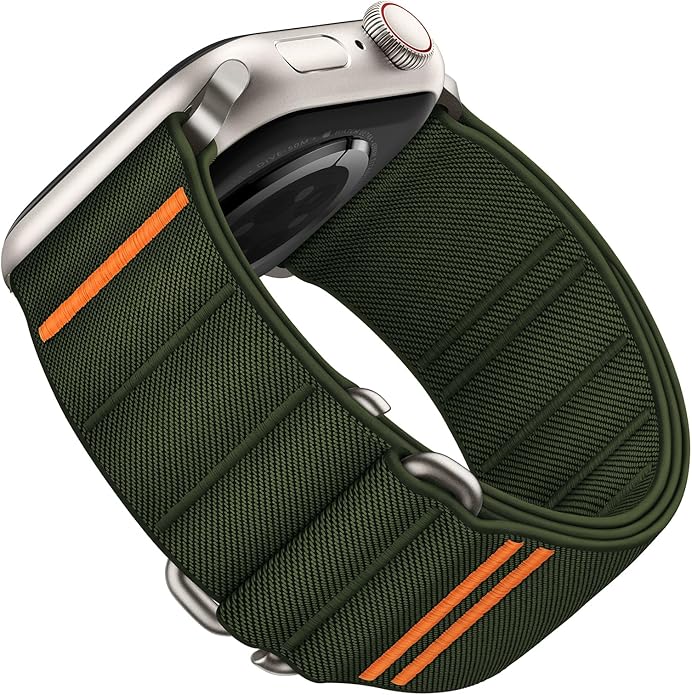 Suitisbest Sport Bands Compatible with Apple Watch Ultra Band 49mm 46mm 45mm 44mm 42mm 38mm 40mm 41mm Men Women, Stretchy Nylon Sport Loop Strap with S-Hook for iWatch Series 10 Ultra SE 9 8 7 6 5 4 3