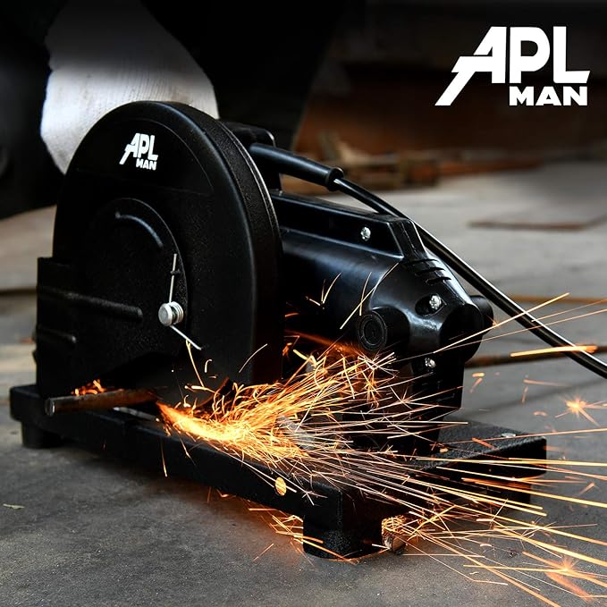6 Inch Cut off Saw Metal Cutting Chop Saw Miter Saw 45° Angle iron/Rebar/Iron/Plastic Cutting