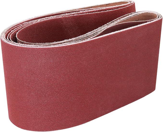 7 Pack 6 x 48 Inch Sanding Belts,6x48 Belt Sander Sanding Belts Aluminum Oxide,40/60/80/120/180/240/400 Grits Sander Belts Assortment for 6x48 Belt Sander