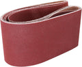6 x 48-Inch Sanding Belts for Belt Sander 6x48,2 Each of 40 80 120 240 Grits Aluminum Oxide Abrasive Sandpaper, 8 Pack