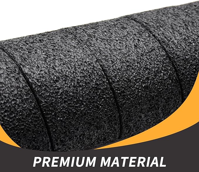 1/2 Inch Thick Pipe Insulation Foam Tape Self Adhesive Outdoor Weather Resistant Water Pipe Wrap, Sponge Strip for Water Pipes, Pipe Wrap Insulation (2 Inch Wide x 13 Feet Long)