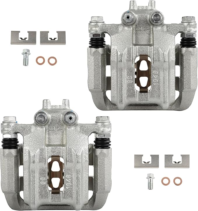 SCITOO 19B2911A 19B2910A Rear Left & Right Disc Brake Calipers Assembly w/Bracket For Acura For RDX 2007-2012,For Honda For Accord Crosstour 2010-2011,For Honda For CR-V 2007-2011