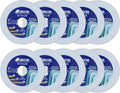 SHDIATOOL Diamond Glass Cutting Disc 4-Inch Saw Blade, Ultra-Thin Cut Off Wheel for Tile Ceramic Porcelain Marble 100mm (10 of Pack)