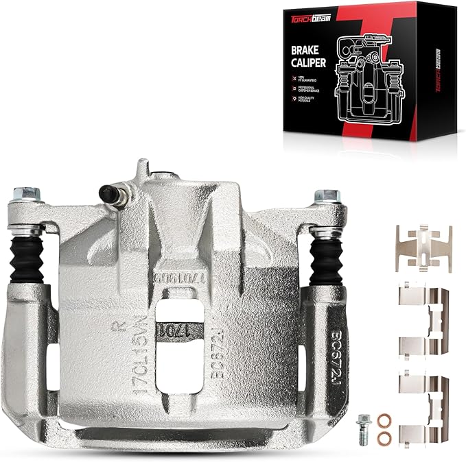 Torchbeam Front Brake Caliper Right for Honda 1997-2001 CR-V, Honda 1997-2001 Prelude, Honda 1995-1998 Odyssey, Honda 1991-1997 Accord 2.2L, Front Right Caliper Replace # 19B1460