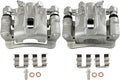 SCITOO 19B3477A 19B3476A Rear Left & Right Disc Brake Calipers Assembly w/Bracket For Hyundai For Elantra 2009-2012