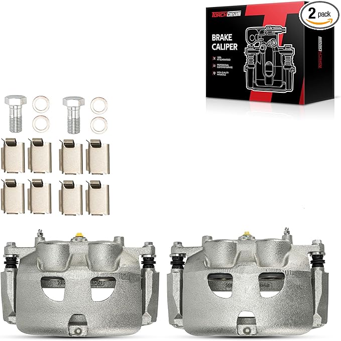 Torchbeam Front Brake Calipers Set for Ford 2012-2020 F-150, Front Left and Front Right Calipers Replace # 18B5404+18B5405