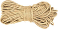 4mm x 500 Feet Natural Jute Rope, Twine for Gardening Tomato Climbing Plant Tie Floristry Crafts Gift Wrapping Packing Decor