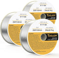 TOOLIOM E71T-GS .030" Diameter 2-Pound Spool Flux Core Self-shielded Carbon Steel MIG Welding Wire 3 PCS