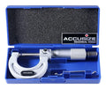 Accusize Industrial Tools 0-25mm by 0.01mm Ultra-Precision Outside Micrometer, EG00-0025