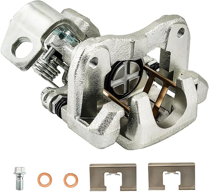 Torchbeam Rear Brake Caliper Left for Honda 2006-2015 Civic 1.8L, Honda 2006-2011 Civic 2.0L, Honda 2012-2015 Civic 2.4L, Acura 2016-2018 ILX, Rear Left Caliper Replace # 19B3299