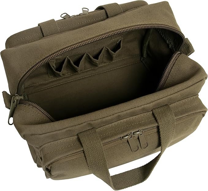 Rothco Zipper Pocket Mechanics Tool Bag with Military Stencil
