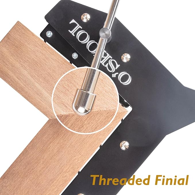 O'SKOOL Miter Max Corner Clamp for Woodworking, Making Window Casing, Making Door Casing, Crafting Projects-2 pack