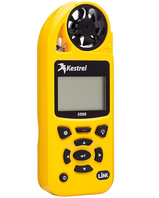 Kestrel 5500 Pocket Weather Meter Non-LiNK, Yellow