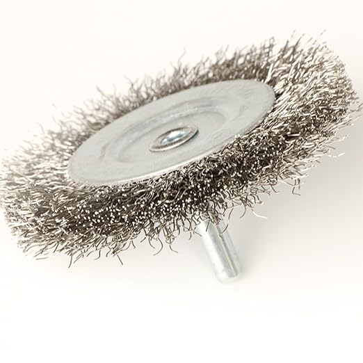 20PCS 3 Inch Stainless Steel Wire Wheel Brushes Kit for Drill with 1/4-Inch Shank,Wire Wheels for Power-Operated Grinders