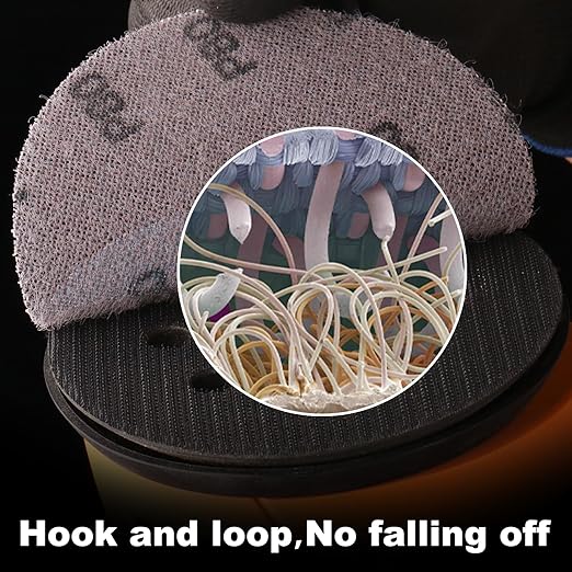 5 inch Sanding Discs 240 grit Mesh Disc Ceramic Abrasive Sandpaper Hook and Loop Orbital Sander Pads for Coating Removal,Body Repair, Auto Sanding 30 PCS