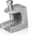 OhLectric OL-72839 Beam C Clamp - Malleable Iron, Zinc Plated Beam Clamp - Features 1-1/8" Jaw Opening, 1/2"-13” Set Screw Size and 750 lbs Max Load - Safety Beam Clamp - Supports 1/2" to 13" Rods