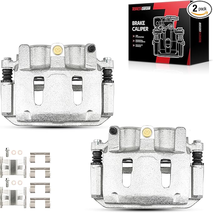 Torchbeam Front Brake Calipers Set for Ford Ranger 1995-2002, Ford Explorer 1995-2001, Mercury Mountaineer 1997-2001, Mazda B3000, Front Left and Front Right Calipers Replace # 18B4607+18B4606