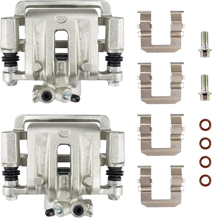 Torchbeam Rear Brake Calipers Set for Chevrolet 2007-2017 Equinox, GMC 2010-2017 Terrain, Chevrolet 2012-2015 Captiva Sport, Rear Left and Rear Right Calipers Replace # 18B5040+18B5041