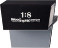 Dovetail Saw Guide – 1:8 Angle for Hard Wood – CNC Machined Magnetic Layout Tool for Accurate Joinery, Marking Lines, and Hand-Cut Woodworking Projects