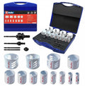 HIGHFIRE 18pcs Bi-Metal Hole Saw Set with Carrying Case, M42 General Purpose 3/4" to 2-3/4" Hole Saw Kit for Hard Metal, Stainless Steel, Iron, Aluminium, Alloys, Plastics