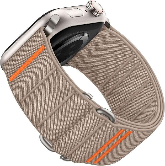 Suitisbest Sport Bands Compatible with Apple Watch Ultra Band 49mm 46mm 45mm 44mm 42mm 38mm 40mm 41mm Men Women, Stretchy Nylon Sport Loop Strap with S-Hook for iWatch Series 10 Ultra SE 9 8 7 6 5 4 3