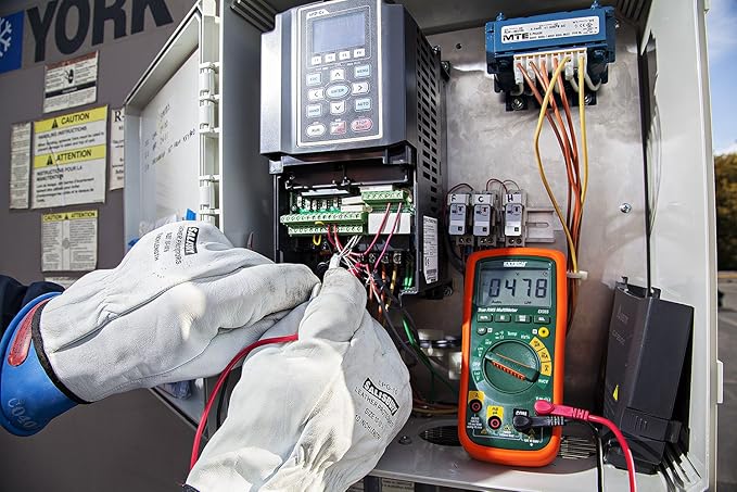 Extech EX355-12-Function True RMS Multimeter with Non-Contact Voltage Detection (NCV)