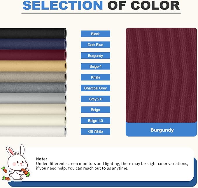 KING MOUNTAIN Canvas Repair Patch 16×30 Inch Self-Adhesive Waterproof Fabric Patch for Sofas, Tents, Furniture,Tote Bags, Car Seats (Burgundy)