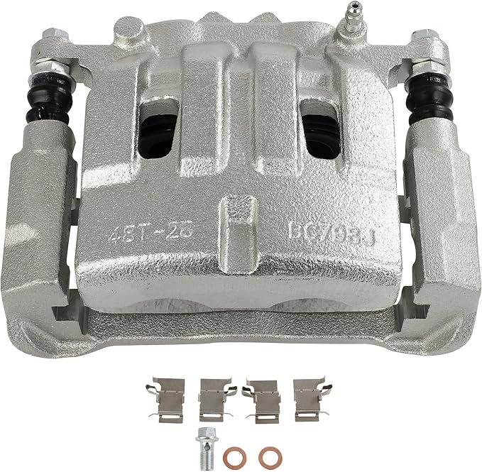 SCITOO Front Left Brake Caliper With Bracket 18B5508 Compatible For Jeep For Cherokee 2014-2022