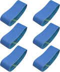 3 x 18 Zirconia Sanding Belts,36 Grit 3x18 Inch Sanding Belt, 3x18 Belt Sander Sanding Belts for Metal Polishing, Woodworking,6 Pack(3x18in,36 Grit)