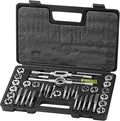 VEVOR 40 pcs Tap and Die Set, Metric Size M3-M12 Rethreading Tapping Tools Kit, Made of Durable Bearing Steel, Includes Full Accessories and Storage Case, for Internal and External Thread Cutting