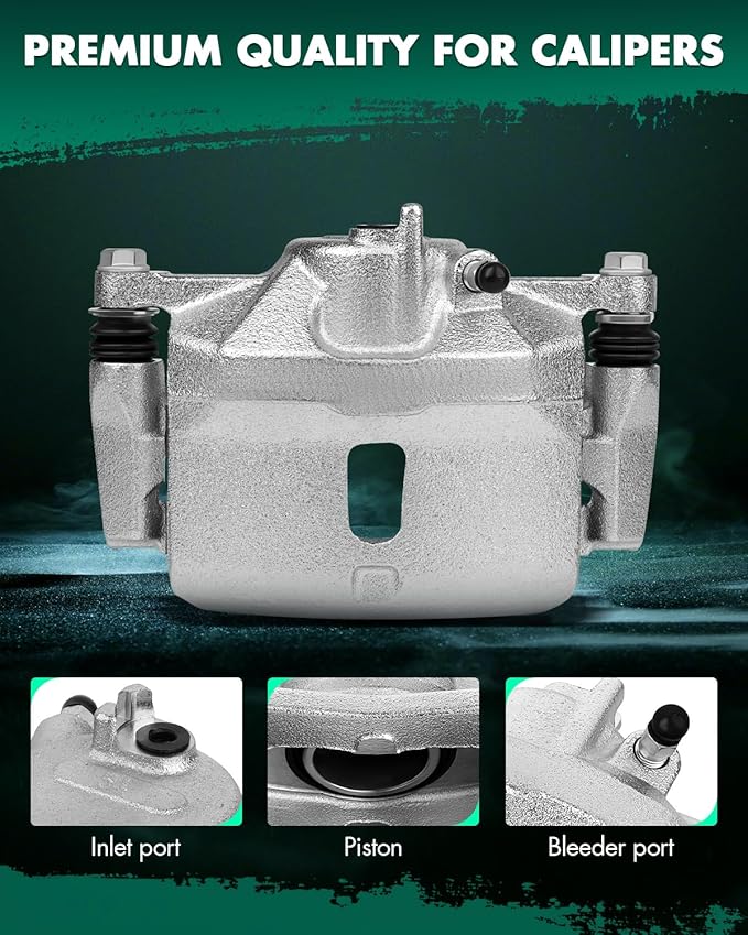 SCITOO 19B1832 19B1833 Front Left & Right Disc Brake Calipers Assembly w/Bracket For Acura For EL 1997-2000,For Honda For Civic 1996-2011,For Honda For Insight 2010-2014