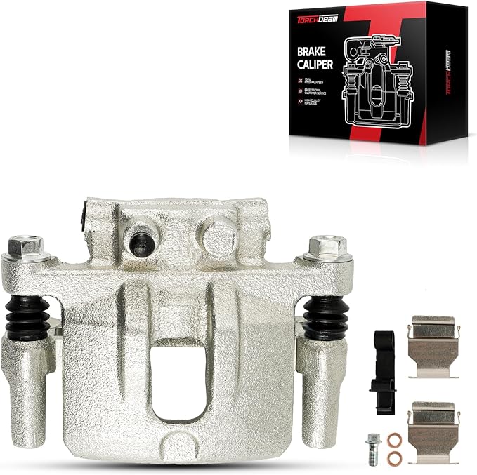 Torchbeam Rear Brake Caliper Left for Jeep 2007-2017 Patriot, Jeep 2007-2017 Compass, Dodge 2008-2014 Avenger, Rear Left Caliper Replace # 18B5039