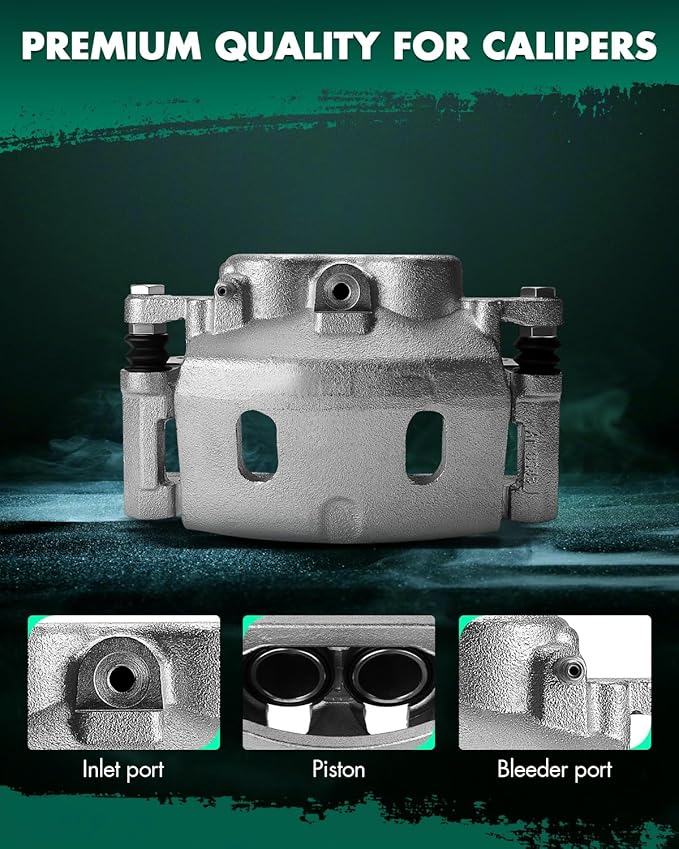 SCITOO 18B4919A Disc Brake Caliper Assembly with Bracket Fit For Cadillac 2008-2019,For Chevrolet 2008-2019,For GMC 2008-2018