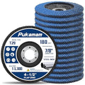 14 Pack of Flap Discs 4 1/2 for Angle Grinder Grit 180 Type 29 Zirconia Grinding Wheel for Wood Metal Sanding