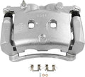 SCITOO 19B7147 Front Right Disc Brake Caliper w/Bracket Fit For INFINITI For Q50 2014-2018,For Nissan For Rogue 2014-2018,For Nissan For X-Trail 2014-2015, Double Pistons