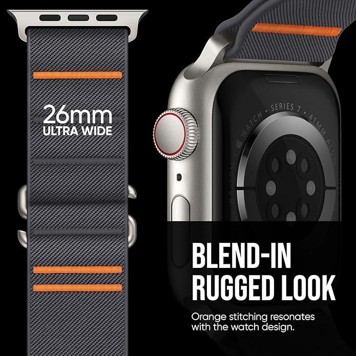 Suitisbest Sport Bands Compatible with Apple Watch Ultra Band 49mm 46mm 45mm 44mm 42mm 38mm 40mm 41mm Men Women, Stretchy Nylon Sport Loop Strap with S-Hook for iWatch Series 10 Ultra SE 9 8 7 6 5 4 3