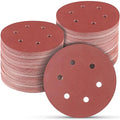 100 PCS 6 Inch Sanding Discs 800 Grit Hook and Loop Sandpaper, Round Orbital Sand Paper Discs for Sander